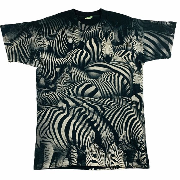 radical nature Other - Vintage Radical Nature all over print zebra shirt